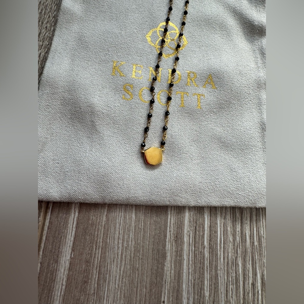 Kendra Scott Sterling 925 Beaded Gold Necklace - Picture 2 of 5